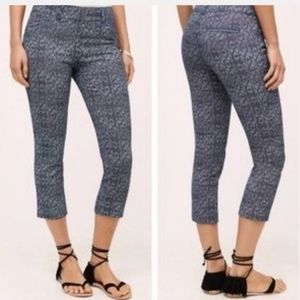 Anthropologie Cartonnier Charlie Tailored Cropped Skinny Trouser Pant, 6